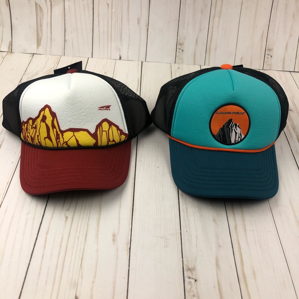 Set of 2 Altra Lone Peak Trucker Hats